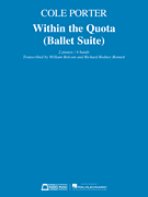 Within the Quota piano sheet music cover
